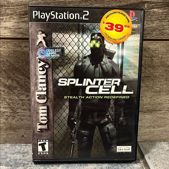 5 for $60 Splinter Cell for PlayStation 2 - Picture 1 of 4